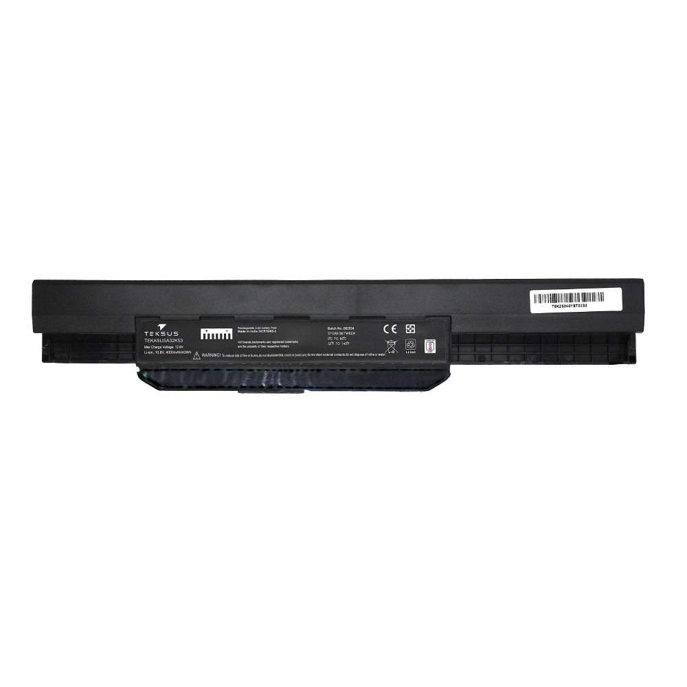 Teksus Laptop Battery Compatible For ASUS A32 K53 | A42 K53 view 2